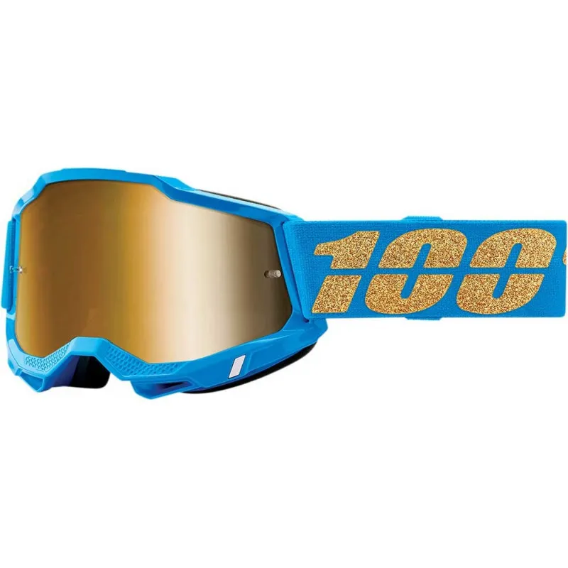 Ochelari motocross 100% ACCURI2 WATERLOO - TRUE GOLD Reducere
